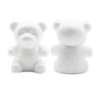 Hoypeyfiy Lot de 2 moules en mousse pour décoration de fête de mariage 18 cm