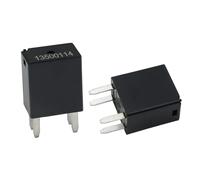 Hoypeyfiy Lot de 2 relais 13500114 pour ventilateur de climatiseur 12088567 12 VDC 40 A 4 broches de rechange pour GM Buick GMC Cadillac Hummer