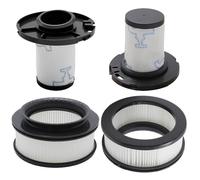 Hoypeyfiy ZR009007 Lot de 2 filtres pré-moteur avec 2 filtres post-moteur de rechange pour Rowenta X-Force Flex 11.60 12.60 14.60 15.60 RH98xx RH99xx RH99xx Remplace ZR009008