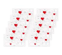 Hozaenwa Autocollants De Golf pour La Frappe - 10 Feuilles de Guides de Frappe - Aide D entraînement pour Driver De Golf,pour Les Femmes Les Hommes Les Adolescents la Pratique de Distance Les Sports