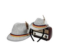Hozaenwa Bandeau Oktoberfest - Accessoire Costume pour Fête de la Bière,Bandes Décoratives Femme Adulte En Feutre Rétro Style Vintage Pour Célébrations Et Fêtes - Fêtes Oktoberfest et Halloween