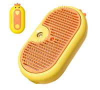 Hozaenwa Brosse À Vapeur Pour Animaux | Brosse De Lavage Du Pelage - Peigne Toilettage Poils Longs,Pour Chiens Chats Chiots Lapins Chevaux Lavage Bain Douche Intérieur Maison