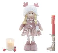 Hozaenwa en Tissu,Douce et Mignonne Jouet Sécurisé - Jouet Sûr aux Jambes Articulées Décoration Réaliste pour Enfant Amis Maison Anniversaire Saint-Valentin Fils
