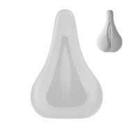 Hozaenwa Housses de Selle de Vélo pour Confort | Coussin de Selle pour Hommes - Protection Alvéolée Imperméable Absorbant Les Chocs Souffletée pour Cyclisme sur Route Loisirs Femmes Balade