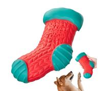 Hozaenwa Jouet pour Chien Indestructible - Jouet de Noël en Forme de Chaussette Stimulant pour Chiot | Jouets À Mâcher pour Chiens Vigoureux,pour Éducation Canine Anti-Ennui Compagnie Jeu Intérieur