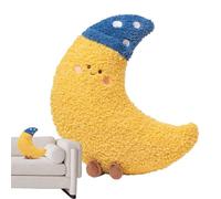 Hozaenwa Oreiller Étoile,Coussin Câlin pour Adultes | Housse Lavable Douce en Peluche pour Voyage Genou Lit Femme Grossesse Lombaire Sommeil Corps Bébé Soutien et Détention