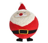 Hozaenwa Peluche Père Noël,Grande Peluche Gonflable Père Noël pour - Compagnon Doux Et Câlin pour Fête d'hiver Décor Canapé Table De Chevet Lit