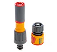 Hozelock 3 En 1 Buse Et Connecteurs De Tuyau D'Eau AquaStop 100-100-226