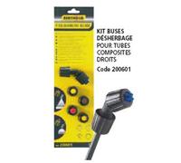 Hozelock 200601 - Kit Embouts de Buses pour Tubes Droits Composite
