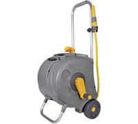 Hozelock 2416R0000 Compact Cart Dévidoir de tuyau sur roues nu 30 m 1/2 pouce 1 pc(s) gris, jaune