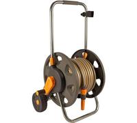 Hozelock 2434R0000 Dï¿½vidoir chariot assemblï¿½ avec tuyau de 30 m de 12.5 mm