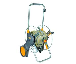 Hozelock 2465R0000 Grand Dévidoir Chariot Équipé Jaune/Gris 61 x 52 x 47 cm