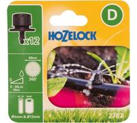 Hozelock 2787 End Of Line Mini-Sprinkler réglable 4/13mm (Pack 12) TK1276 (Pack of 12) (Multi Colour)