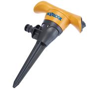HOZELOCK - Arroseur Rotatif 177 M²: Arroseur Pulvérisateur sur Pic Moyenne Surface (Ø 15M), Idéal pour Gazon, Plantes Établies, 8 Jets pour un Arrosage Uniforme, 2 Schémas de Pulvérisation [2510P0000]