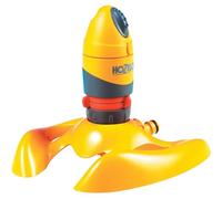 HOZELOCK - Arroseur Rotatif Pro 314 M²: Arroseur Pulvérisateur sur Socle Grande Surface Ø 20M, Ultra Uniforme grâce au Moteur Hydraulique et aux 2 Schémas de Pulvérisation, Direction 360° [2336P0000]