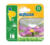 Hozelock Arroseur micro-irrigation Vari-Jets 180° Aspersion 200 cm Débit 0–55 L/h Ø13/Ø4 mm (x3)