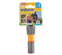 HOZELOCK - Buse d'arrosage 3 en 1, poignée ergonomique Soft Grip, antidérapante, 3 jets, 1 nouveau jet de douche pour un arrosage doux [100-100-224], jaune