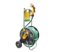 HOZELOCK Chariot Enrouleur assemblé + Tuyau 30 m Irrigation Jardin Jardin extérieur