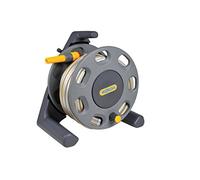 HOZELOCK - Dévidoir de Tuyau Portable 20 M : Poignée Intégrée, Livré avec 20 M de Tuyau Multi-Usages, Raccords et lance, Capacité Max 30M [2412R3444]