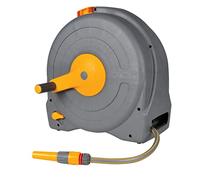 HOZELOCK - Dévidoir Portable Fast Reel 40 M : Fourni Assemblé avec 40 M + 2 M de Tuyau, Système de Guidage Automatique du Tuyau Intégré, Prêt à l'Emploi [2494R0000]