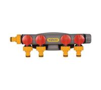 Hozelock Élément de robinet à 4 voies PVC HOZELOCK Quantité:1