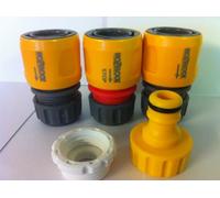 Hozelock Ensemble avec 5 pièces de raccord de tuyau Bague en caoutchouc