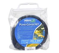 HOZELOCK - Filet de Protection pour Bassin 2 X 3 M : Idéal pour Protéger le Bassin des Feuilles, Gros Débris et Prédateurs, Fournis avec 4 Piquets [1730 0000]