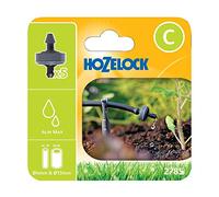 HOZELOCK - Goutteur Micro Irrigation à Compensation de Pression Ø 13mm en Ligne, Ø 4mm en Fin de Ligne : Goutteur Auto-Régulant 4 L/H, Auto-Nettoyant, Arrosage Économique et Précis [2785P0000]