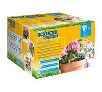 HOZELOCK - Kit d'Arrosage Goutte-à-Goutte "Micro Kit" : Idéal pour Arroser des Plantes en Pot et Paniers Suspendus, Facile d'Utilisation, Fournis avec 15M de Tuyau Ø 4mm et 15 Goutteurs [7024 0000]