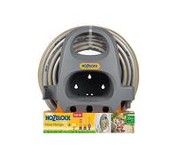 HOZELOCK - Kit Porte-Tuyau Mural de Démarrage 20 M : Kit Complet avec Raccords, lance et un Tuyau Select de 20 M, avec un Espace de Rangement et de Stockage Optimisé, Prêt à l'Emploi [2364 0000]