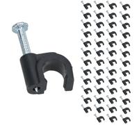 Hozelock Lot de 12 clips muraux pour tuyau d'arrosage de 4 mm