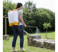 Hozelock Pulvérisateur à pression à sac à dos Pulsar Plus Comfort 12 L Blanc G