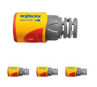 HOZELOCK - Raccord d'Arrosage Plus Aquastop Ø 12,5mm - 15mm (1/2"- 5/8") Soft Touch : Aquastop, Étanche, Anti-Dérapant, Embout Flexible et Allongé Évitant Vrillage, Hernie et Fuite [2055P0000]