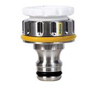 Raccord métallique pour robinet fileté d'extérieur en laiton Hozelock