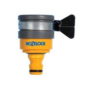 Hozelock Raccord pour robinet intérieur mélangeur rond 20–24 mm collier inox réglable 2177P9000