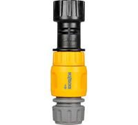 HOZELOCK - Régulateur de Pression d'Arrosage : Idéal pour Jardin Extérieur et Arrosage Automatique, Optimise la Pression de l'Eau du Système (1,5 bar), Compatible Tuyaux Ø 4mm & 13mm [7022 0001]