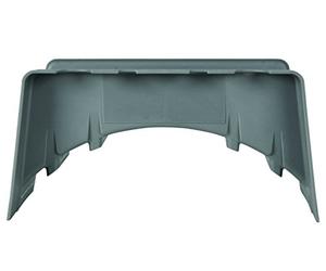 HOZELOCK - Sellette Murale : Porte-Tuyau, Capacité 30 M de Tuyau Ø 12,5mm (1/2"), Solution de Rangement Rapide, Facile et Simple [2360R0000]