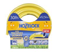 HOZELOCK - Tuyau Premium Super Tricoflex Ultimate Ø 12,5mm (1/2") 30 M : Tuyau d'Arrosage Ultra Léger, Robuste et Indéformable, Technologies "TNT Non Torsion" et "Soft&Flex", 40% PVC Recyclé [116774]