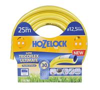 HOZELOCK - Tuyau Premium Super Tricoflex Ultimate Ø 12,5mm (1/2") 25 M : Tuyau d'Arrosage Ultra Léger, Robuste et Indéformable, Technologies "TNT Non Torsion" et "Soft&Flex", 40% PVC Recyclé [116761]