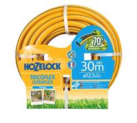 HOZELOCK - Tuyau Tricoflex Ultraflex Ø 12,5mm (1/2") 30 M : Tuyau d'Arrosage Souple, Résistant aux Intempéries, Anti-Vrille et Anti-Torsion, 40% PVC Recyclé [117008]