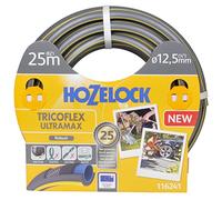 HOZELOCK - Tuyau Tricoflex Ultramax Ø 12,5mm (1/2") 25 M : Tuyau d'Arrosage Robuste, Résistant aux Intempéries, Anti-Vrille, Anti-Torsion et Anti-Écrasement, 40% PVC Recyclé [116241]