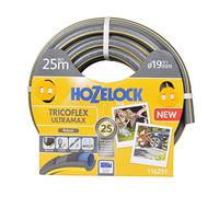HOZELOCK - Tuyau Tricoflex Ultramax Ø 19mm (3/4") 25 M : Tuyau d'Arrosage Robuste, Résistant aux Intempéries, Anti-Vrille, Anti-Torsion et Anti-Écrasement, 40% PVC Recyclé [116251]