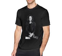 Hozier Man T Shirts Short Sleeves Crew Neck Tees Summer Casual Tops Black Manches Courtes(Medium)