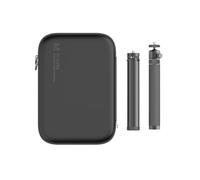 HOZO Étui de protection pour outil de mesure laser M-Cube - Comprend un trépied en aluminium réglable de 25,4 à 76,2 cm avec poignée portable et étui de protection M pour la protection et