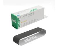 HOZO Lot de 10 bandes abrasives de qualité industrielle, grain 600, prend en charge le ponçage humide, réutilisables pour une utilisation prolongée, abrasif durable pour une finition de précision