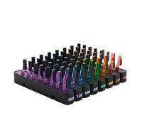HOZO NeoSander Lot de 64 têtes de ponçage multicolores, 8 formes × 8 niveaux de grain, système de code couleur (#180-#1500), têtes de ponçage de détail pour la finition de précision, les bords et la