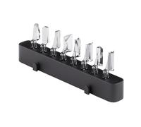HOZO NeoSander Lot de 8 têtes de ponçage de base avec pointes pointues, plates, arc, demi-cylindre, têtes 45° et 90° pour bords, coins et finition de surface fine