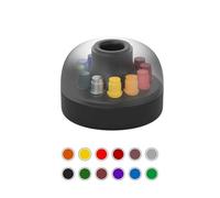 HOZO NeoStand Pot à crayons - Comprend 12 pointes remplaçables et une base de gomme, accessoire parfait pour NeoPencil, organiseur de bureau élégant et fonctionnel - Pointes colorées