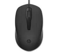 HP 105 - Souris - droitiers et gauchers - optique - 3 boutons - filaire - USB-A - noir - Smart Buy G