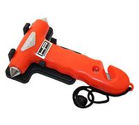 HP Autozubehör Marteau de secours 10659 avec support, coupe-ceinture, brise-vitre